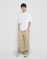 26SS STUDDED BALLOON FIT DENIM PANTS 