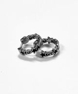 Black Star One Touch Earring Piercing 2PCS