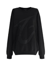 [MADE / unisex ] レザーロゴパッチスウェットシャツ
