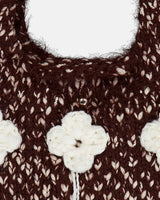 Clover Knit Bag - Brown