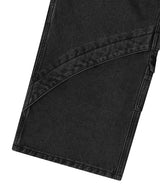 WIDE CARGO DENIM PANT