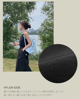 【MADE】Back slit long dress