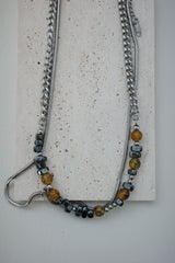 [s.steel] snake necklace | 스네이크 목걸이