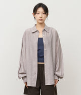 Haru Striped Silk Shirt