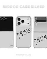 mini 345® Silver Mirror Bumper Case / TREEFORFIVE345 
