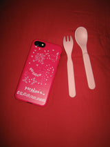 red star pardise hard matte phone case
