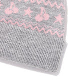 TROLLS JACQUARD ニットポンポンビーニー - MELANGE GRAY
