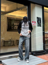 LMN ラボワイドブラッシュデニムパンツ (5 colors)