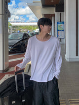 メゾンボートネック長袖Tシャツ
