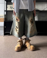 SL Disroid Bermuda Denim Pants
