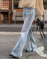 Rolbin bootcut denim pants