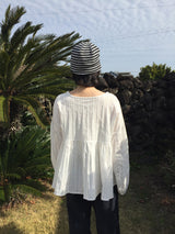 Rihero Shirring Blouse (1color)
