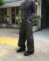No.1849 R stripe cotton wide PT