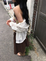 Ryoga Mesh Summer String Hood Zip-Up