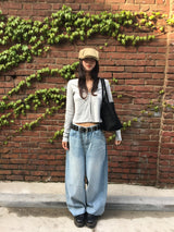 【即日発送】YWD スタッドウォレットベルト (1color)