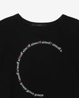 サークルレタリング 1/2 Tシャツ [ ブラック ]
