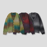 [Muffler set] ASCLO Palette Gra Mohair Cardigan (3color)