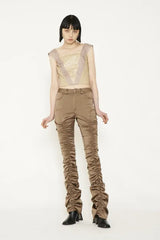 VIA FAKE LEATHER TANK