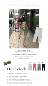 クローバー デイズ レース クロップド レギンス