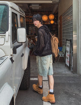 Pier アジャストバミューダデニムパンツ
