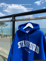  Urban Stanford Double Middle Cloth Embroidery Hoodie