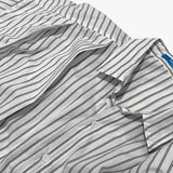 offset stripe shirt_white