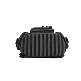 Stripe Buckle Backpack 232756356