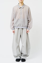 Aqua Nylon Zip Jacket (3color)
