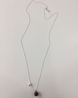 Clementine Silver Ball Necklace (2color)
