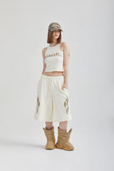 FLARE SLEEVELESS TOP