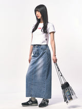 ロマンスクロップTシャツ WHITE