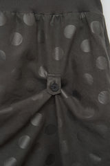 (W)オシボタンドットスカート