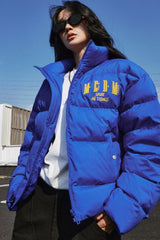 ロゴパッファージャケット