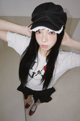 アイラブヴィンテージ半袖ニット Tシャツ