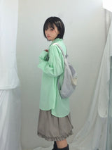 light cotton oversized shirt