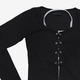 ミスティックコルセットレイヤードTシャツ
