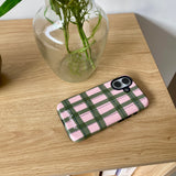 knit check phone case (macsafe tough bumper)