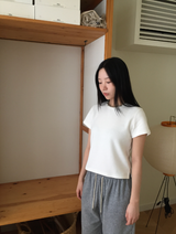 タリアトゥームクロップハーフTシャツ（5c）