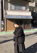 クラシックボタンシャツコート