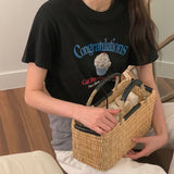 カップケーキ半袖Tシャツ