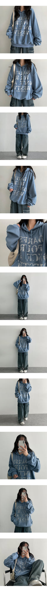 Seto lettering hoodie (4 colors)