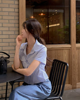 Meek Stripe Short Sleeve Shirt