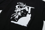 Hunter City Cat Tee (Black)