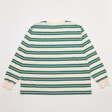 マルチストライプシンボルTシャツ アイボリー