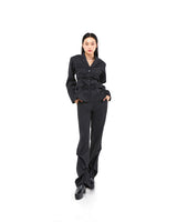 DOZI - Slim Trousers _ Black