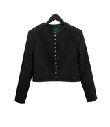 Mative Snap Tweed Jacket