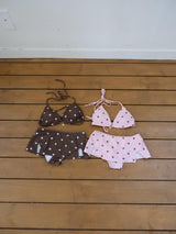 starry print bikini
