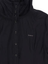SNAP HOODIE SHIRT (BLACK)