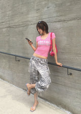 GLITTER V TEE (5color)