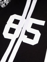 [起毛]UNISEX Rugby Team Jersey Heavy Terry V-Neck Sweatshirt Black (FCE4TS653K)